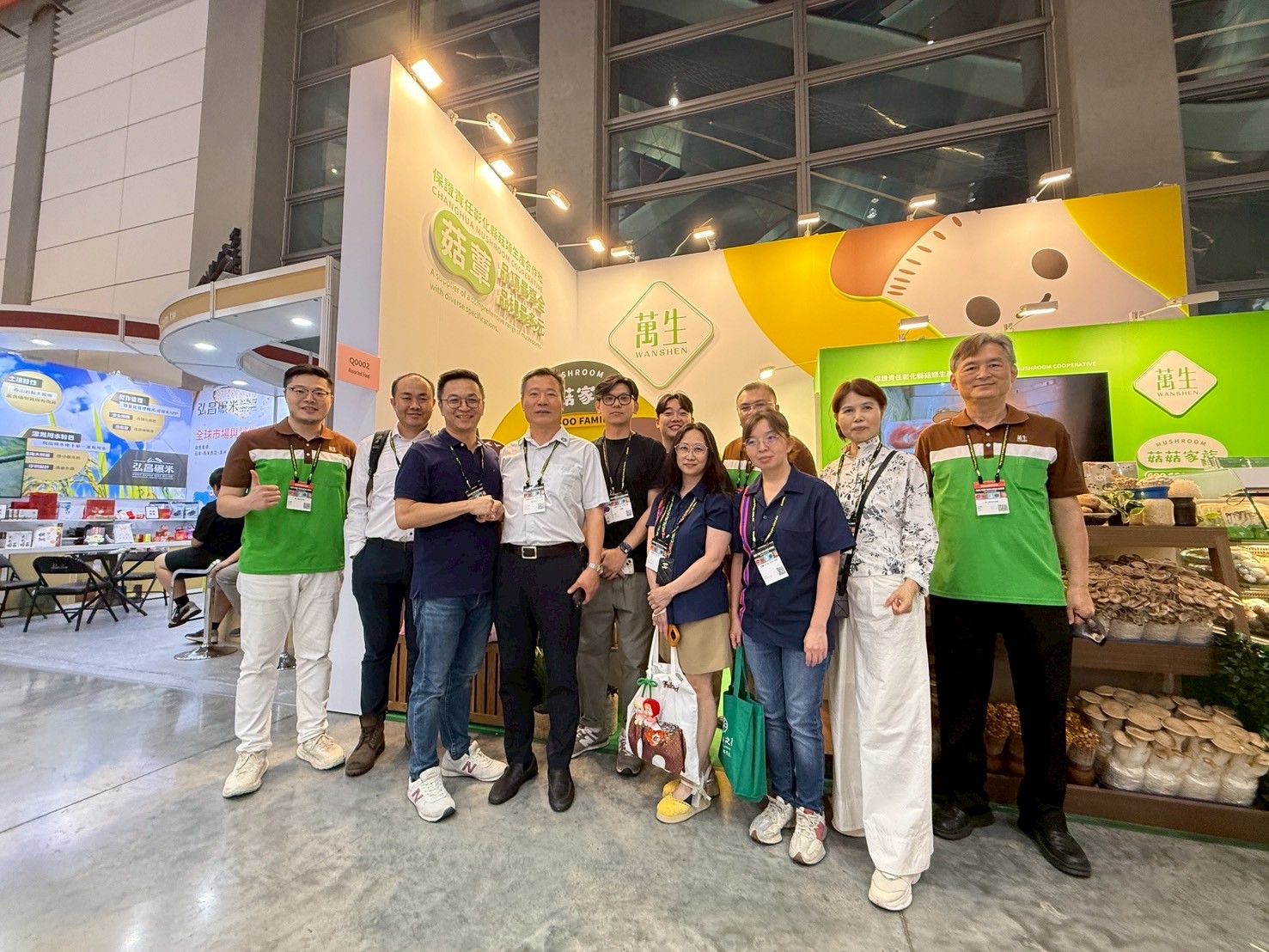 2025台北國際食品展萬生參展現場