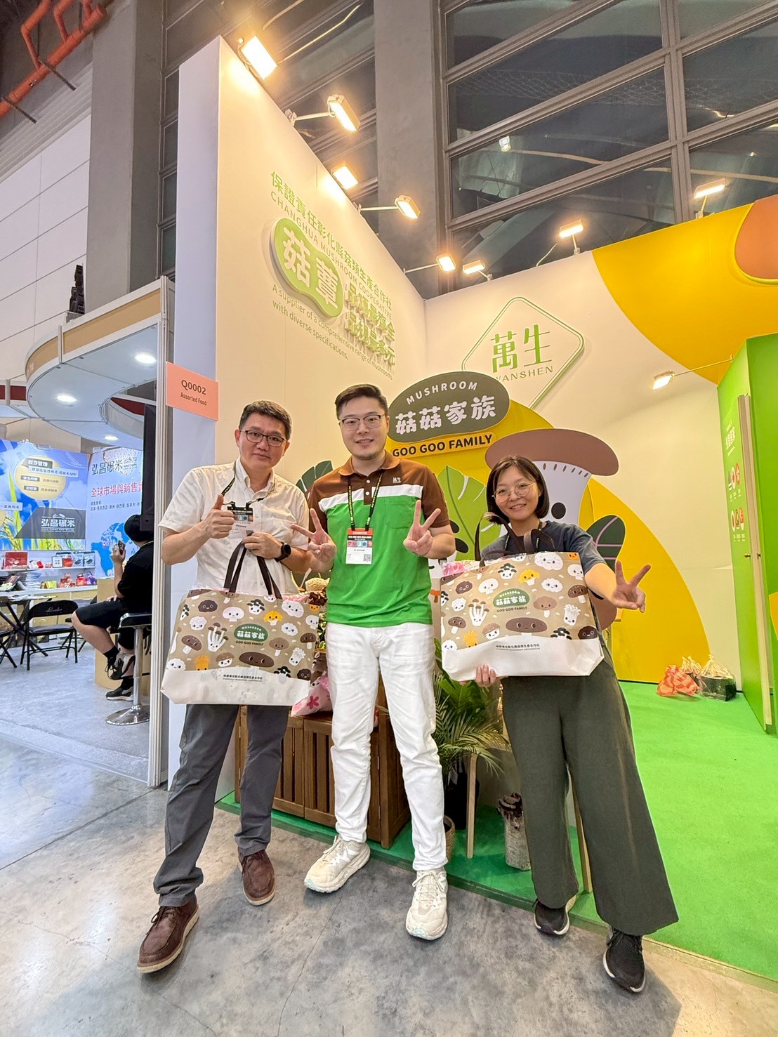 2025台北國際食品展萬生參展現場