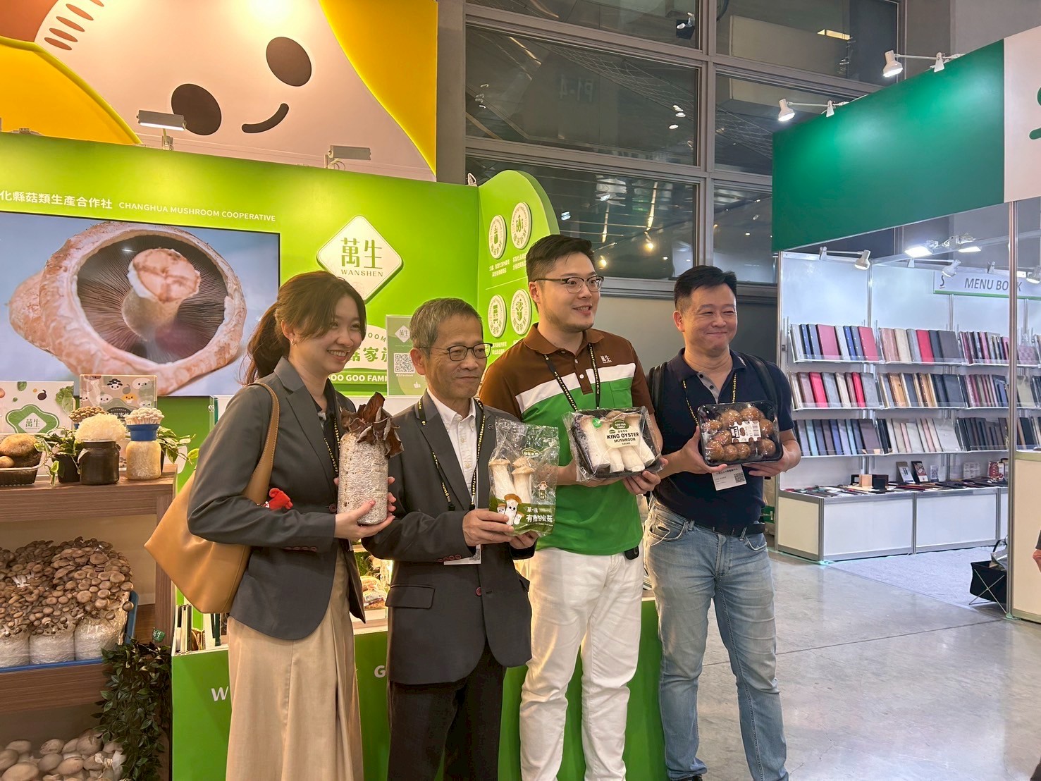 2025台北國際食品展萬生參展現場