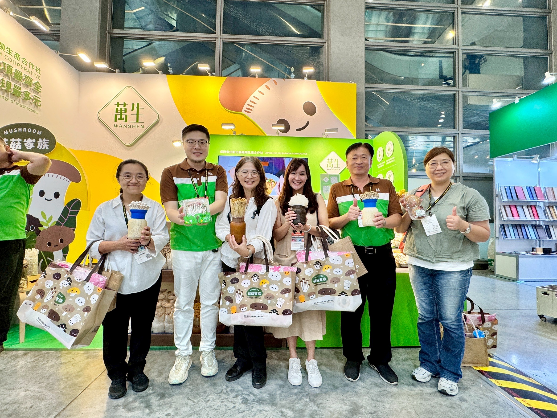 2025台北國際食品展萬生參展現場