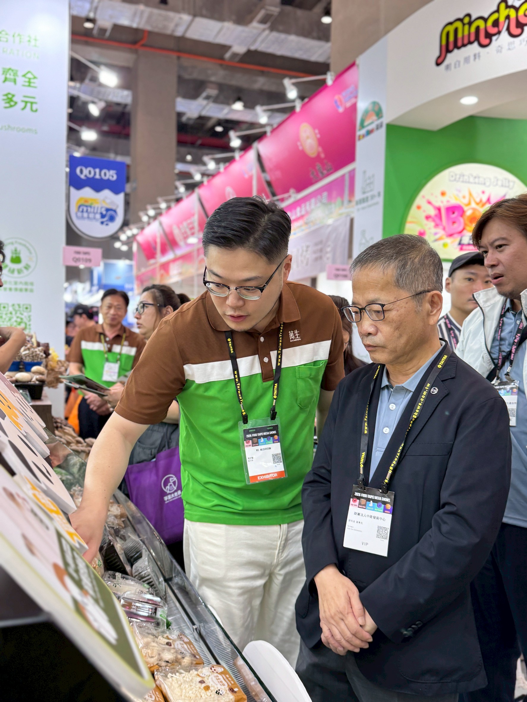 2026台北國際食品展萬生參展現場