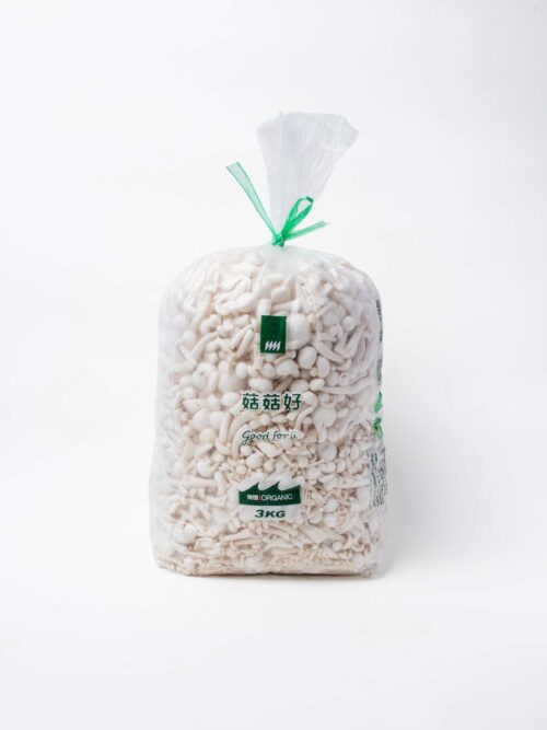 菇菇好有機雪白菇3000g/包